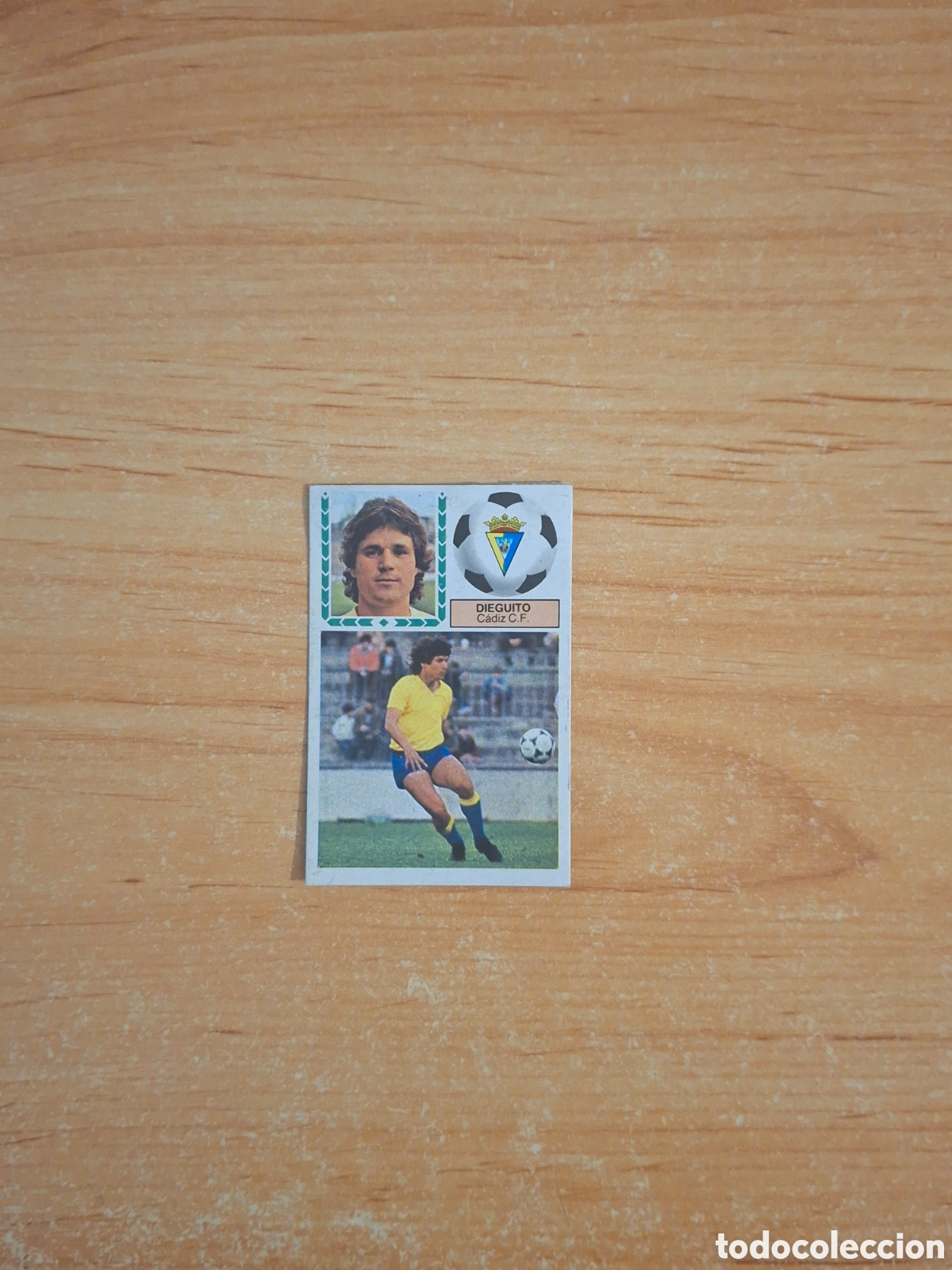 Fu&szlig;ball-Sticker: Este 83 84 dieguito cadiz pintado coloca despegado ver fotos