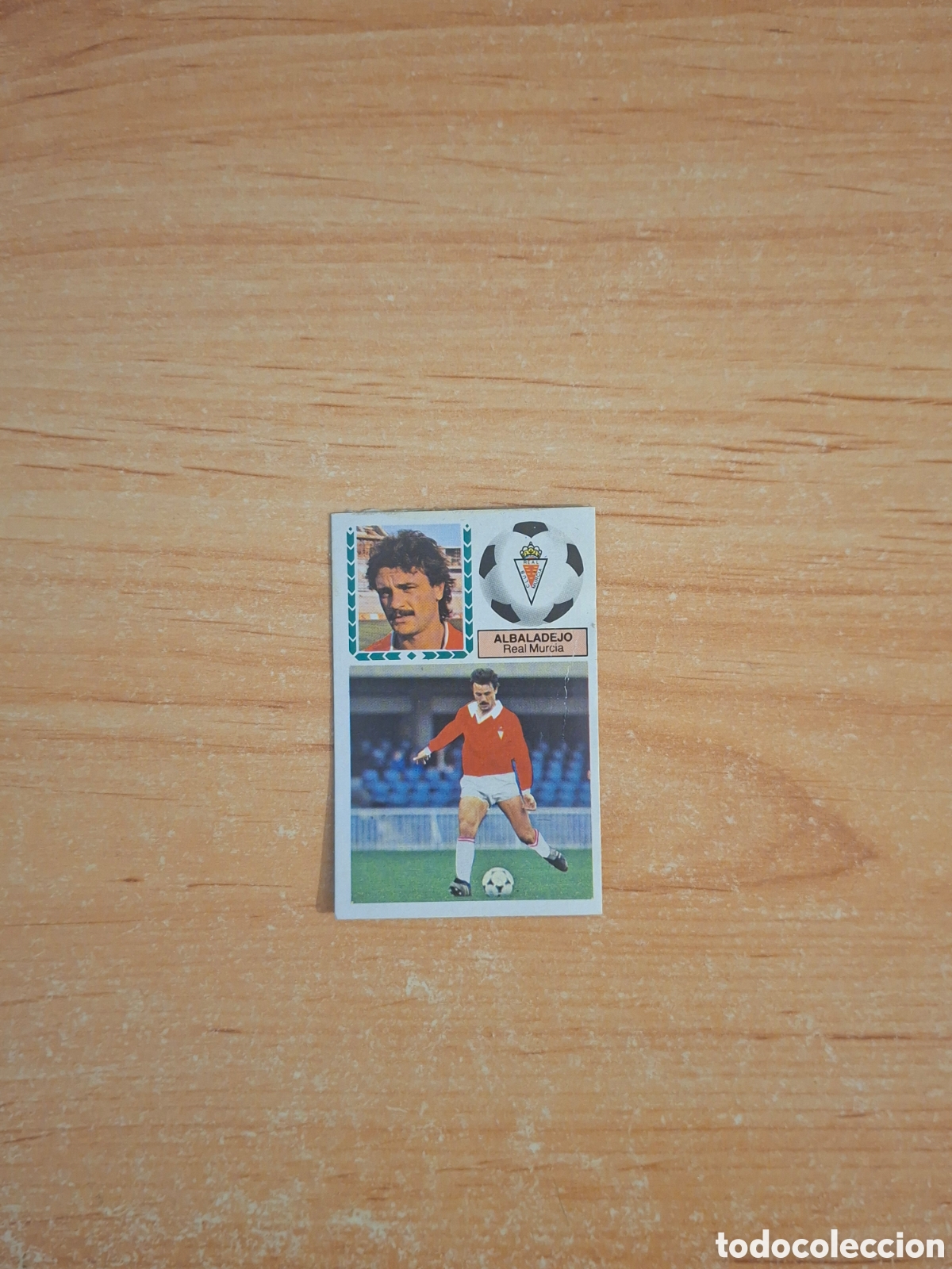 Football Stickers: Este 83 84 albaladejo Murcia pintado 2 fichaje despegado ver fotos