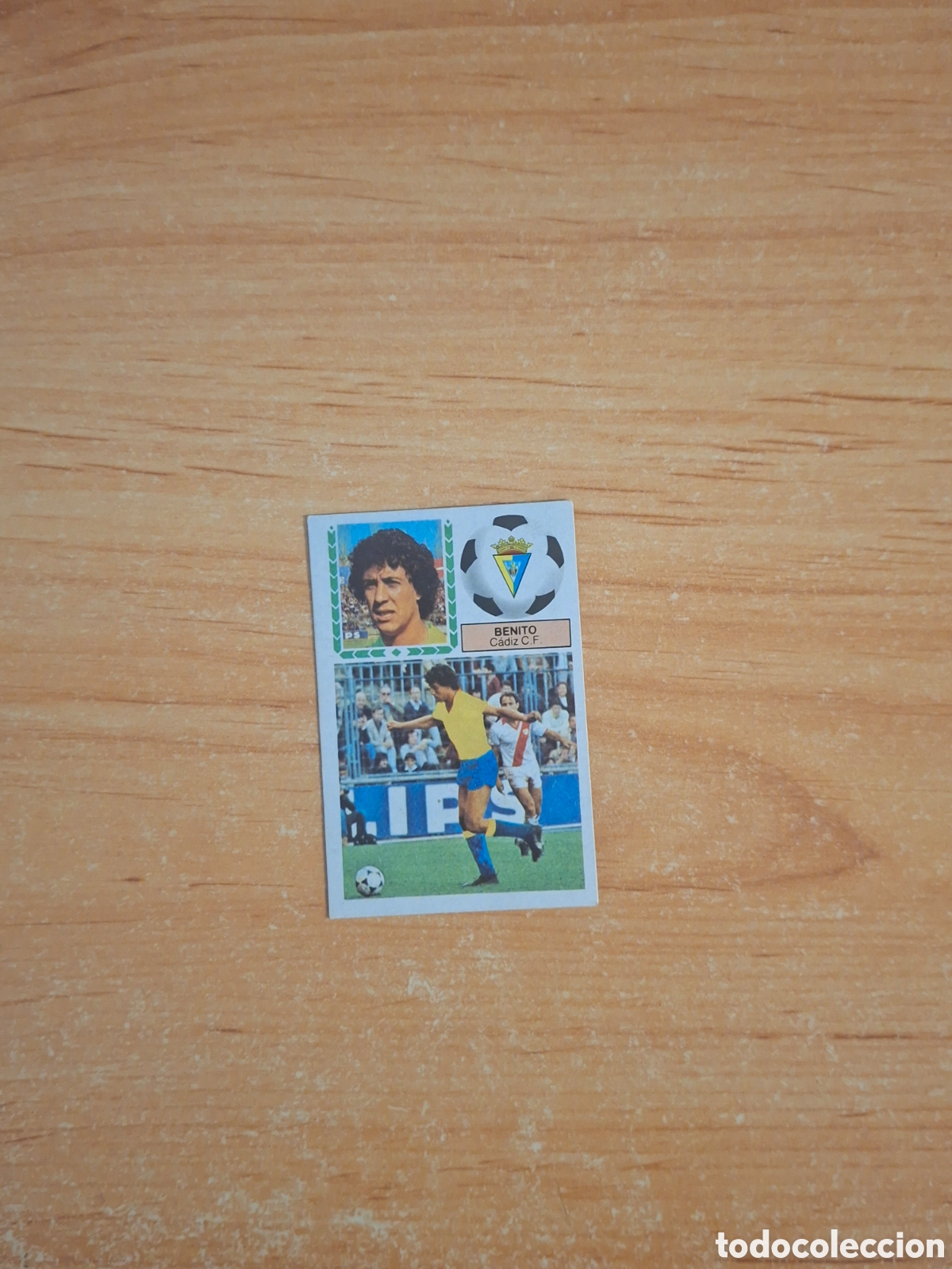 Football Stickers: Este 83 84 benito cadiz pintado 8 fichaje despegado ver fotos