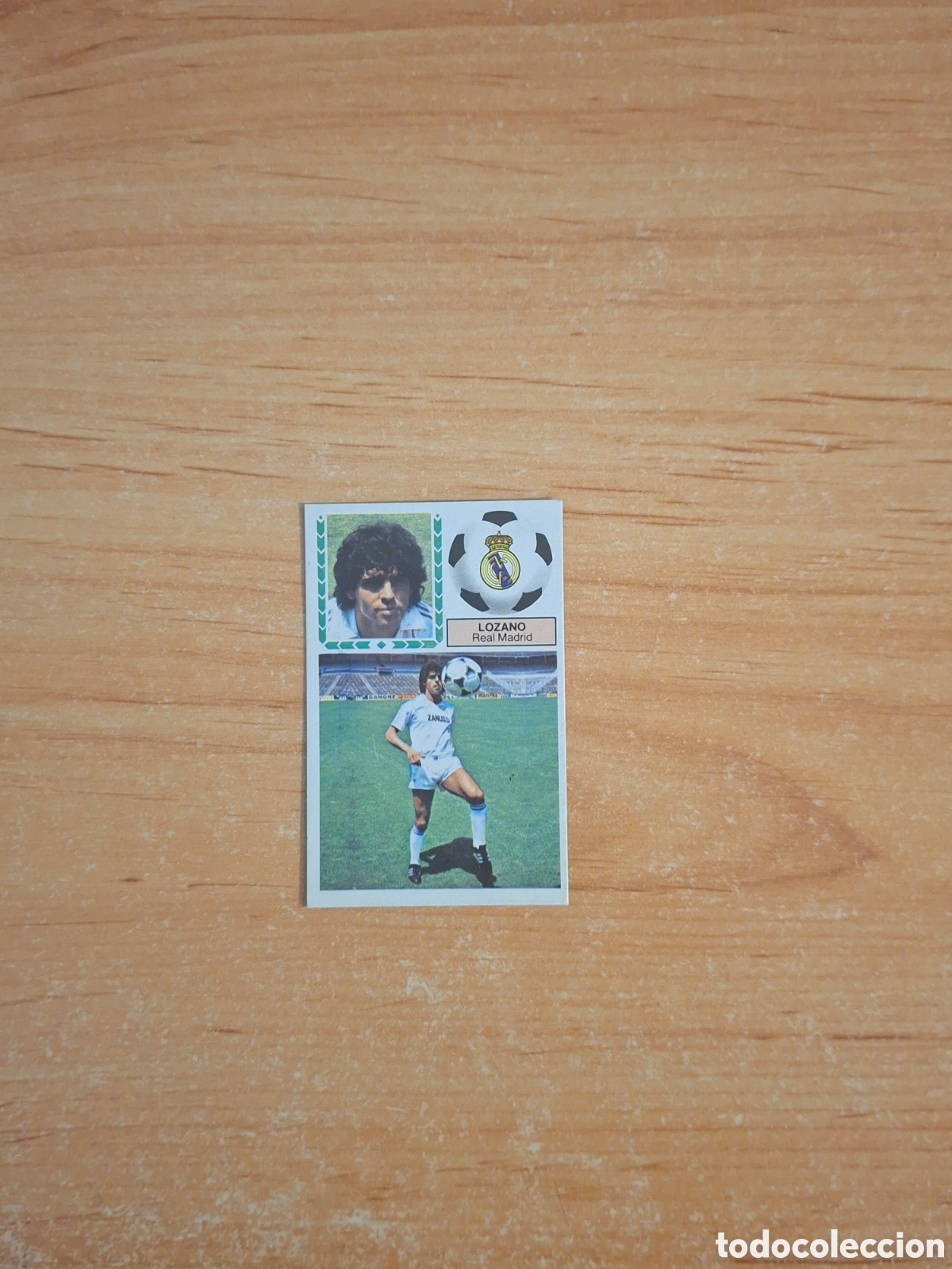 Football Stickers: Este 83 84 lozano Madrid 13 fichaje despegado ver fotos