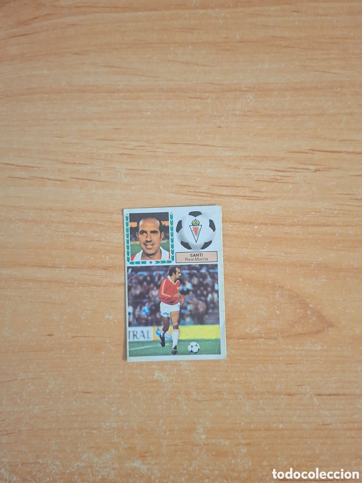 Football Stickers: Este 83 84 santi Murcia 24 fichaje despegado ver fotos