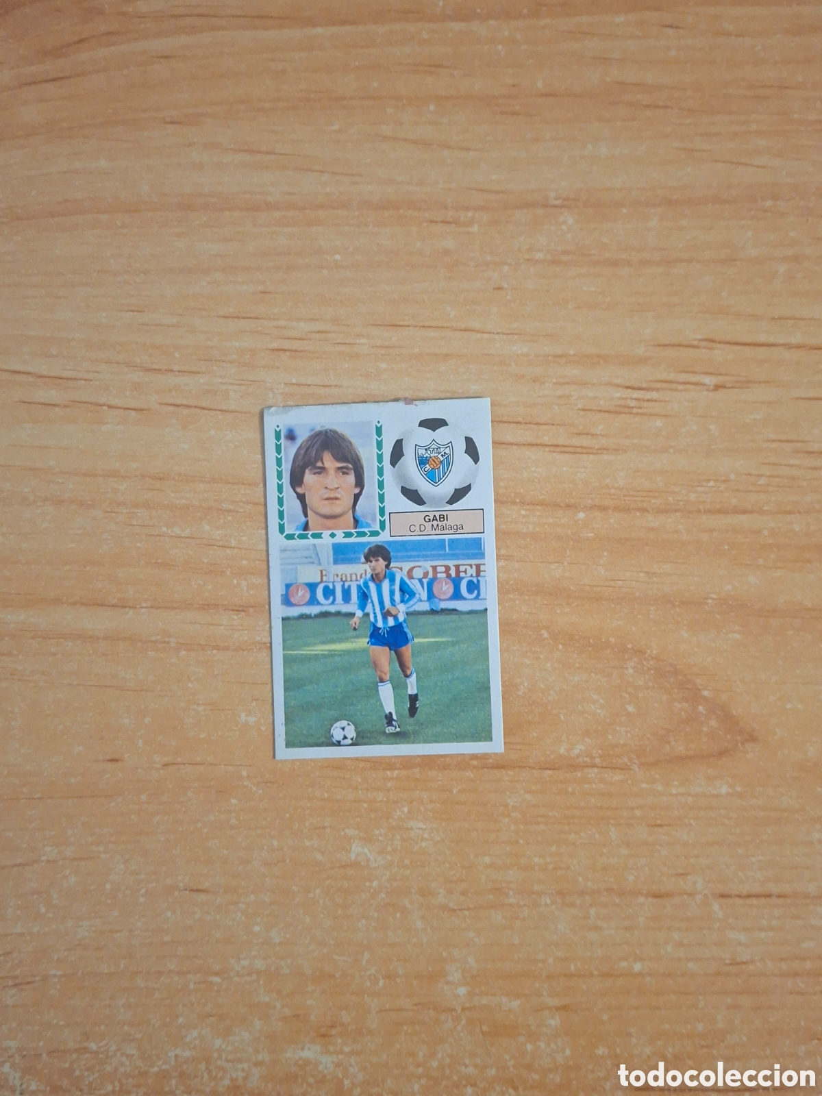 Cromos de F&uacute;tbol: Este 83 84 gabi malaga 26 fichaje despegado ver fotos