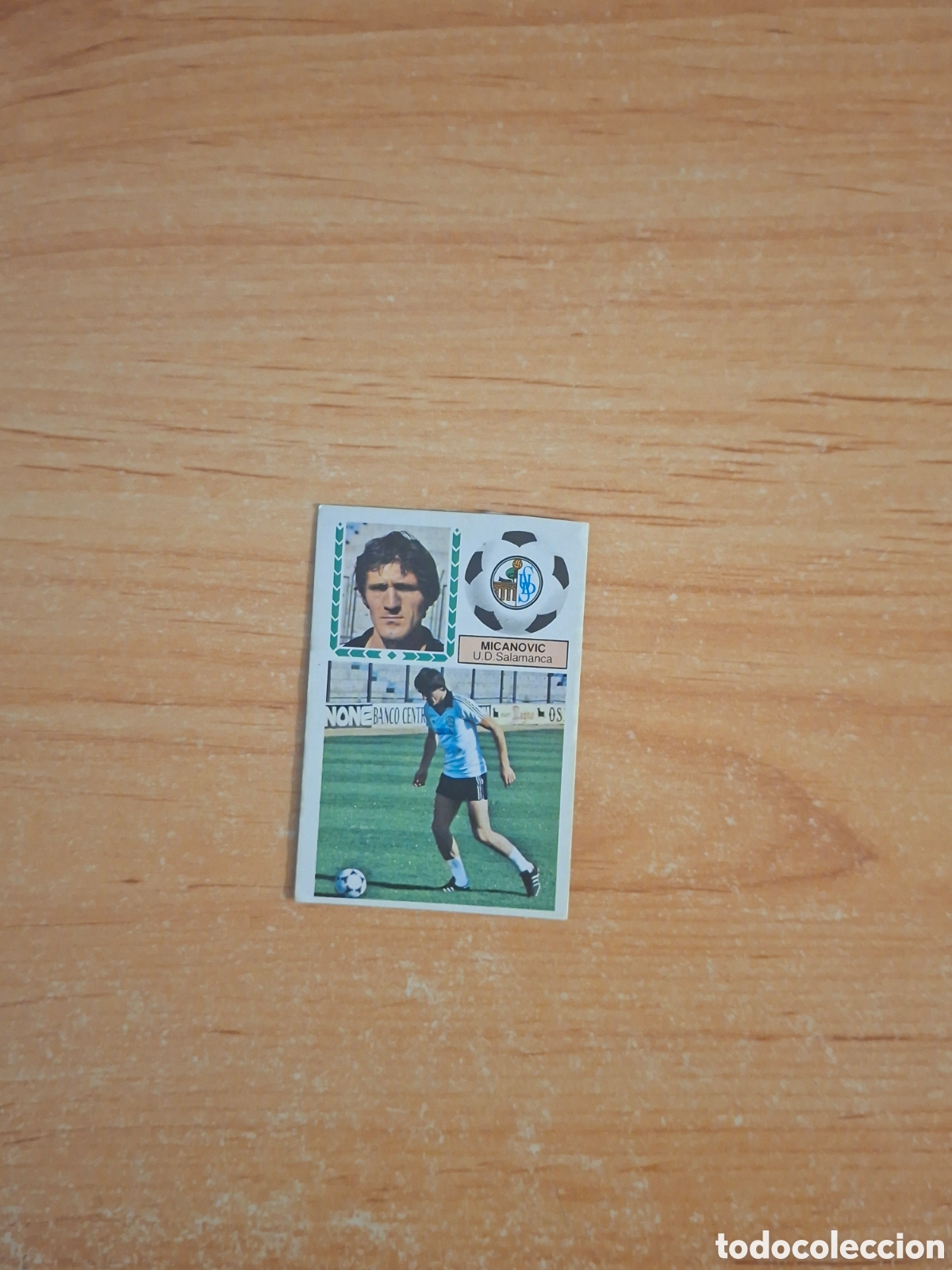 Cromos de F&uacute;tbol: Este 83 84 micanovic Salamanca 30 fichaje despegado ver fotos