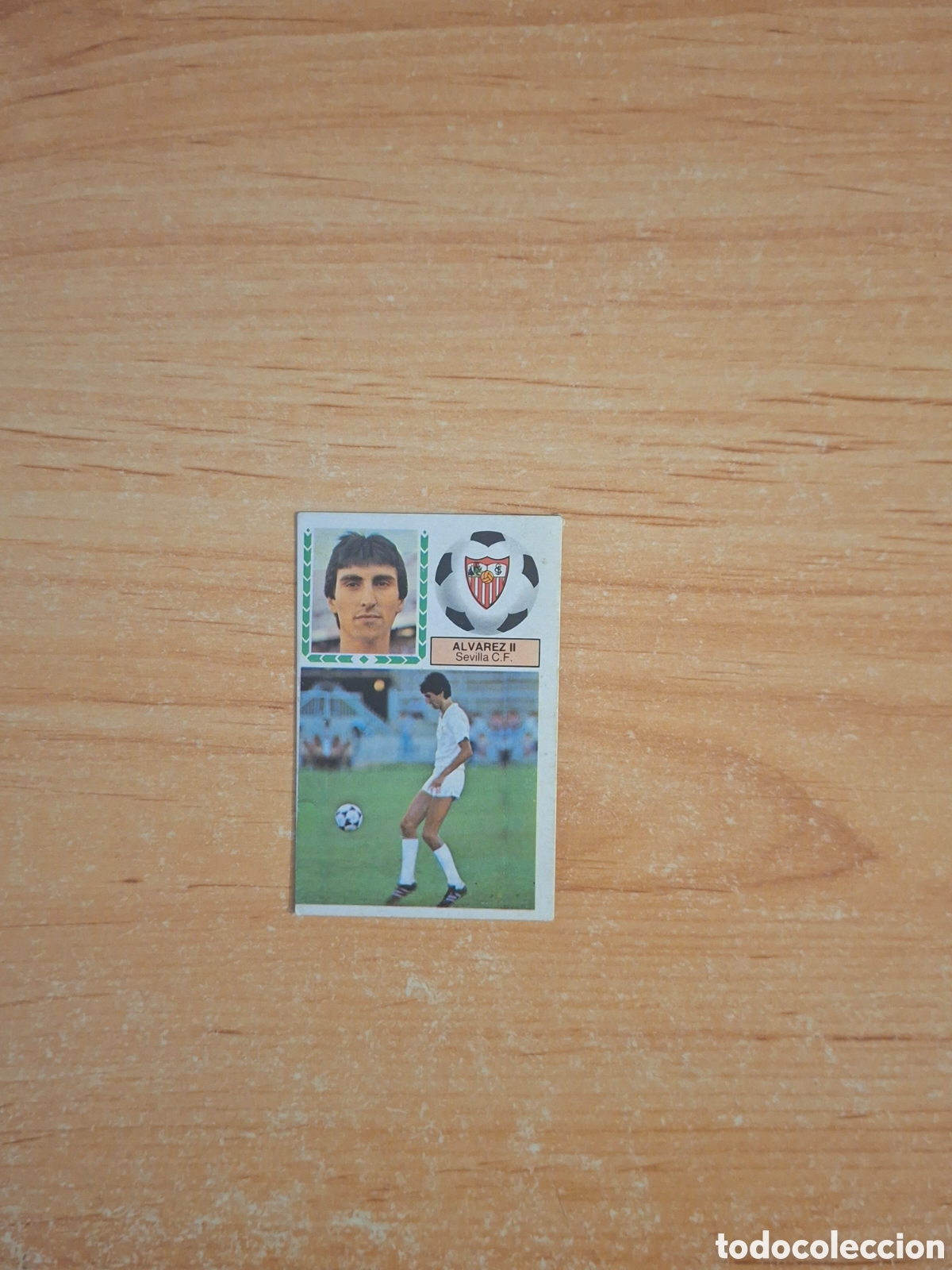 Cromos de Futebol: Este 83 84 alvarez ll Sevilla 34 fichaje despegado ver fotos