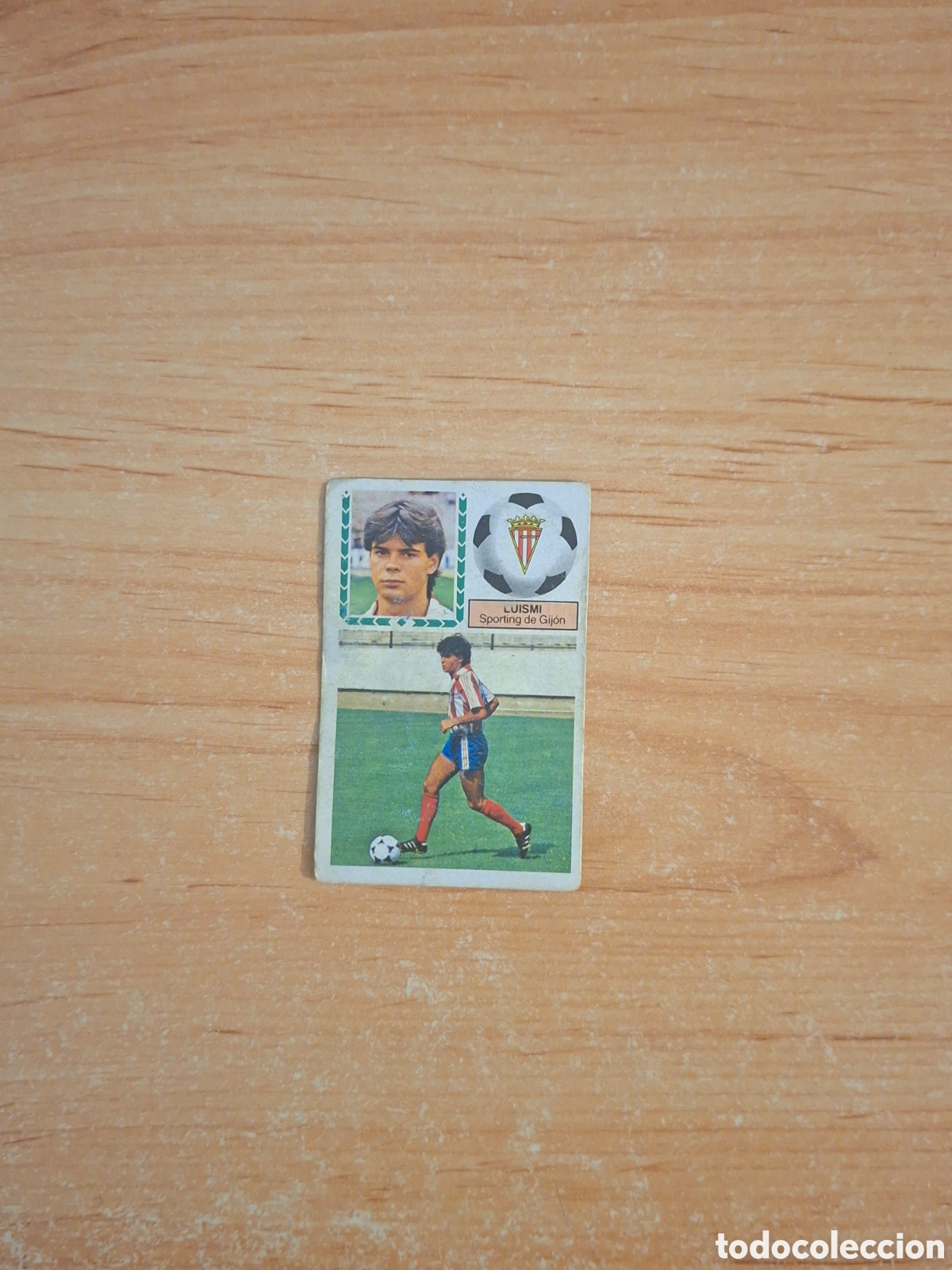 Cromos de F&uacute;tbol: Este 83 84 Luismi gijon 35 fichaje despegado ver fotos