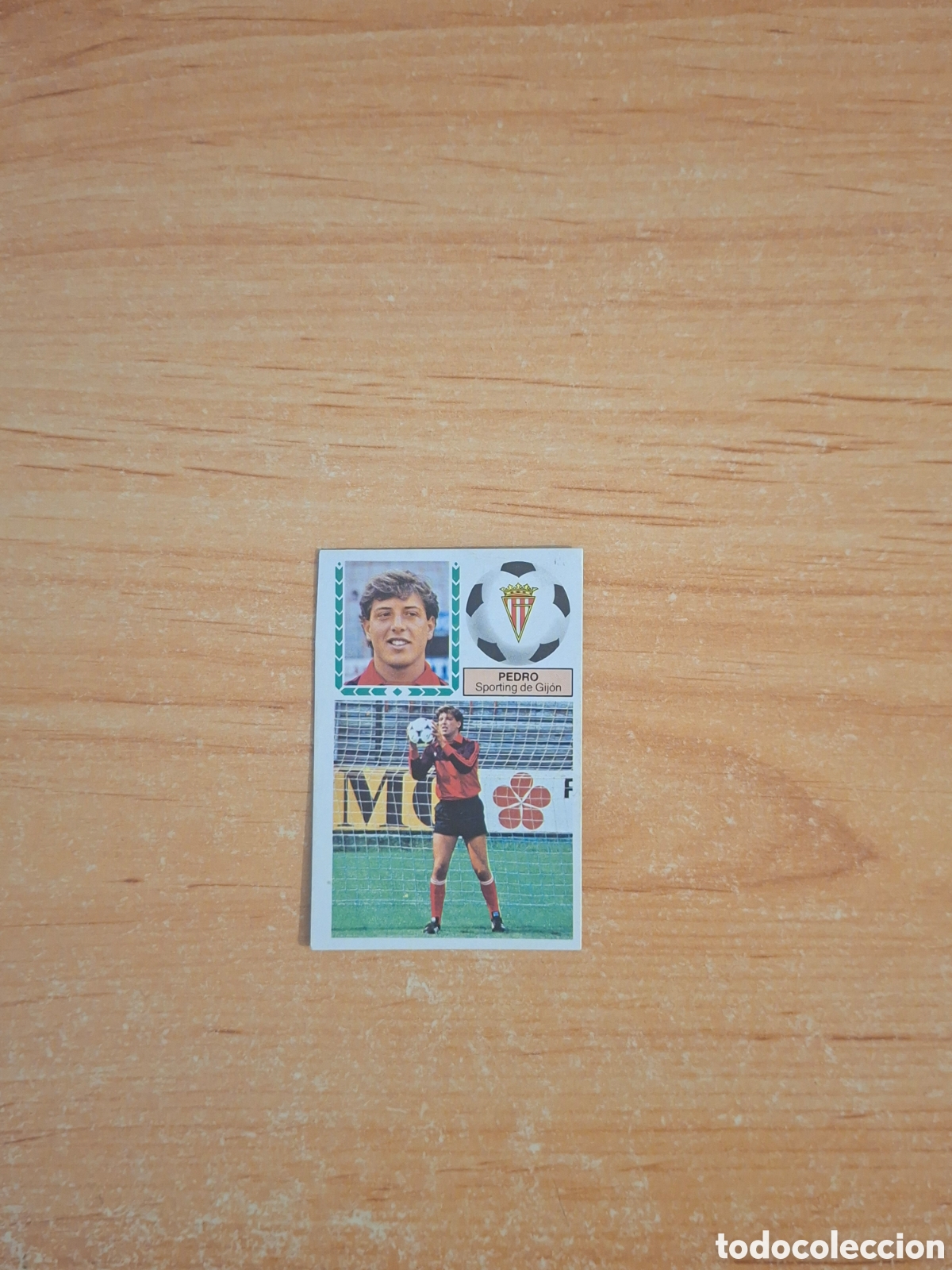 Cromos de F&uacute;tbol: Este 83 84 pedro gijon 36 fichaje despegado ver fotos