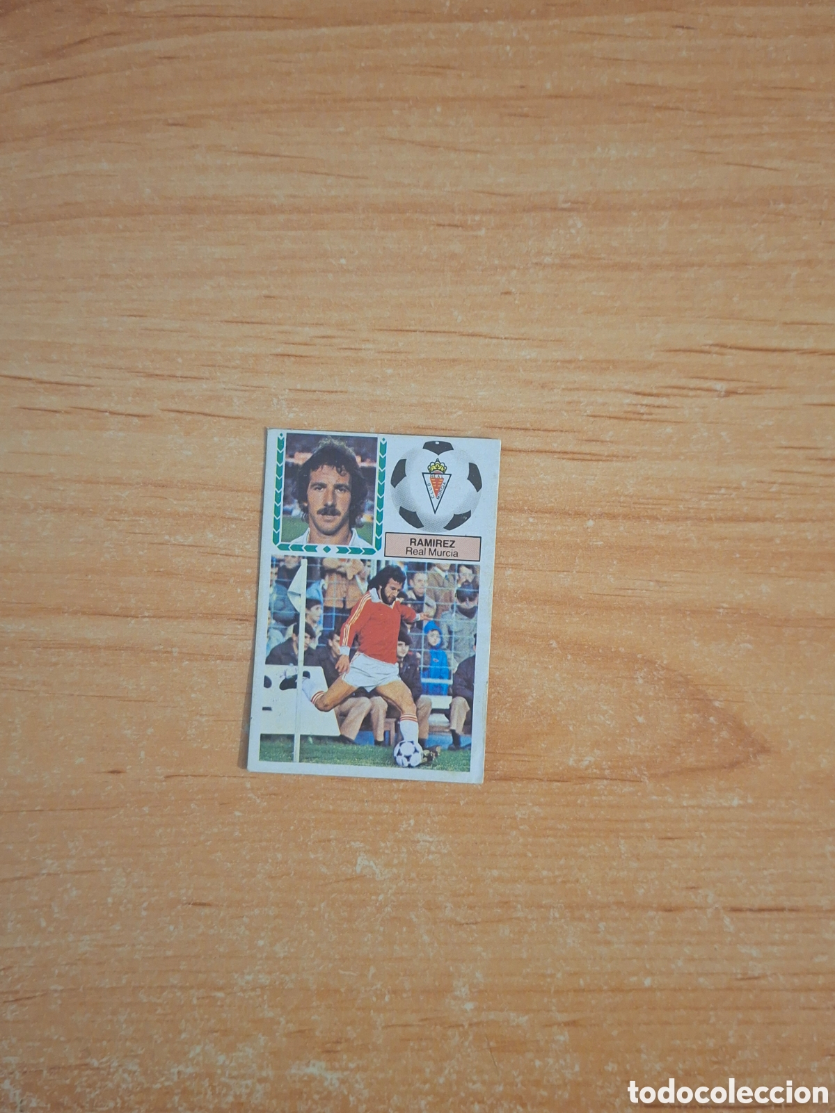 Cromos de F&uacute;tbol: Este 83 84 Ram&iacute;rez Murcia 37 fichaje despegado ver fotos