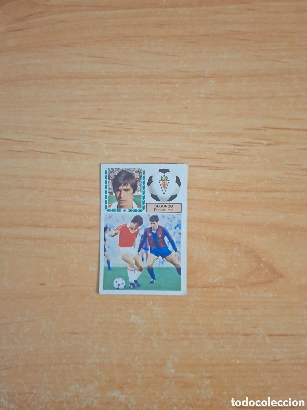 Cromos de F&uacute;tbol: Este 83 84 segundo murci&aacute; 38 fichaje despegado ver fotos