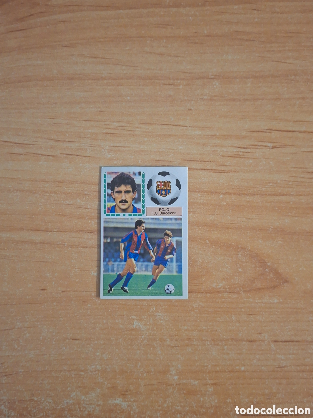 Cromos de F&uacute;tbol: Este 83 84 rojo Barcelona 40 fichaje despegado ver fotos