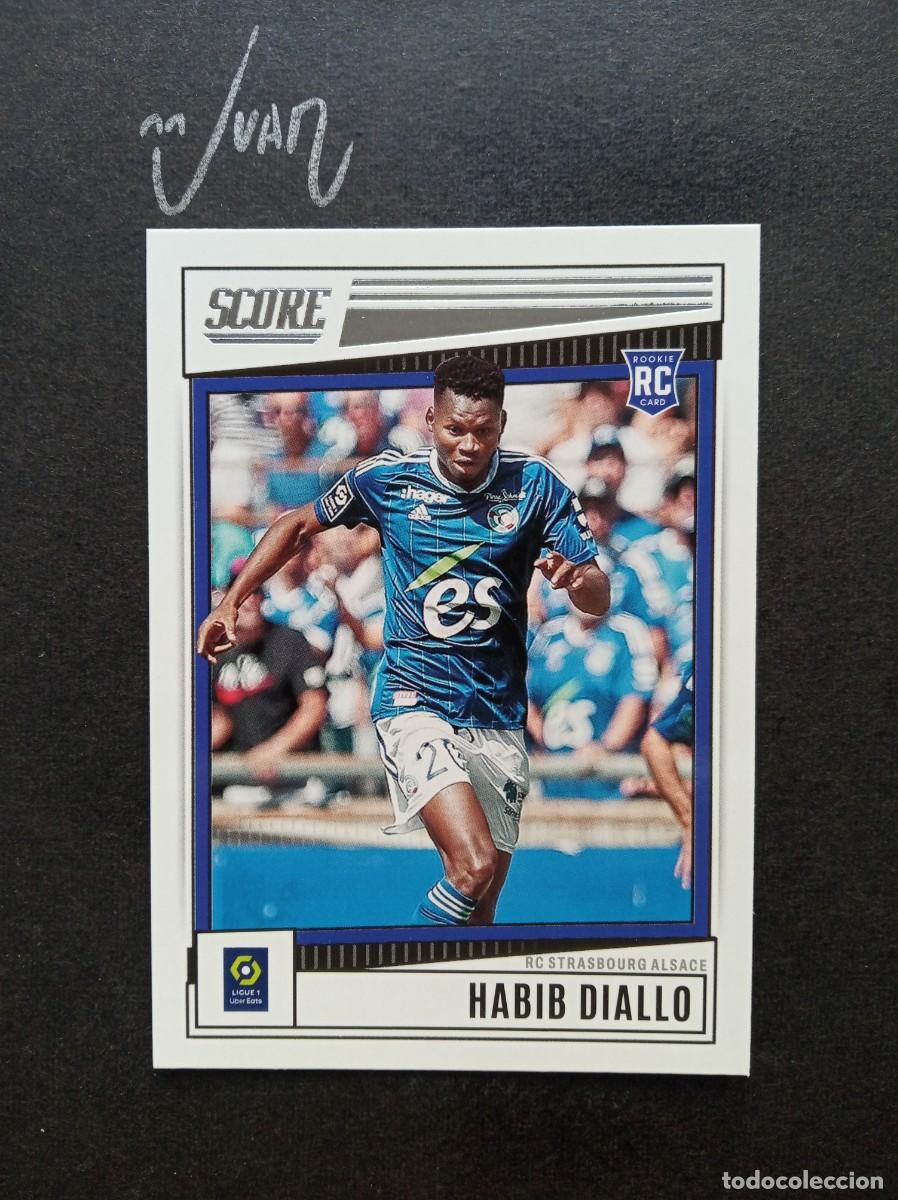 Cromos de F&uacute;tbol: N&ordm; 175 ROOKIE HABIB DIALLO ESTRASBURGO ⚽ PANINI &reg; SCORE LIGUE 1 FRANCIA 2022 2023 22 23 NUEVO