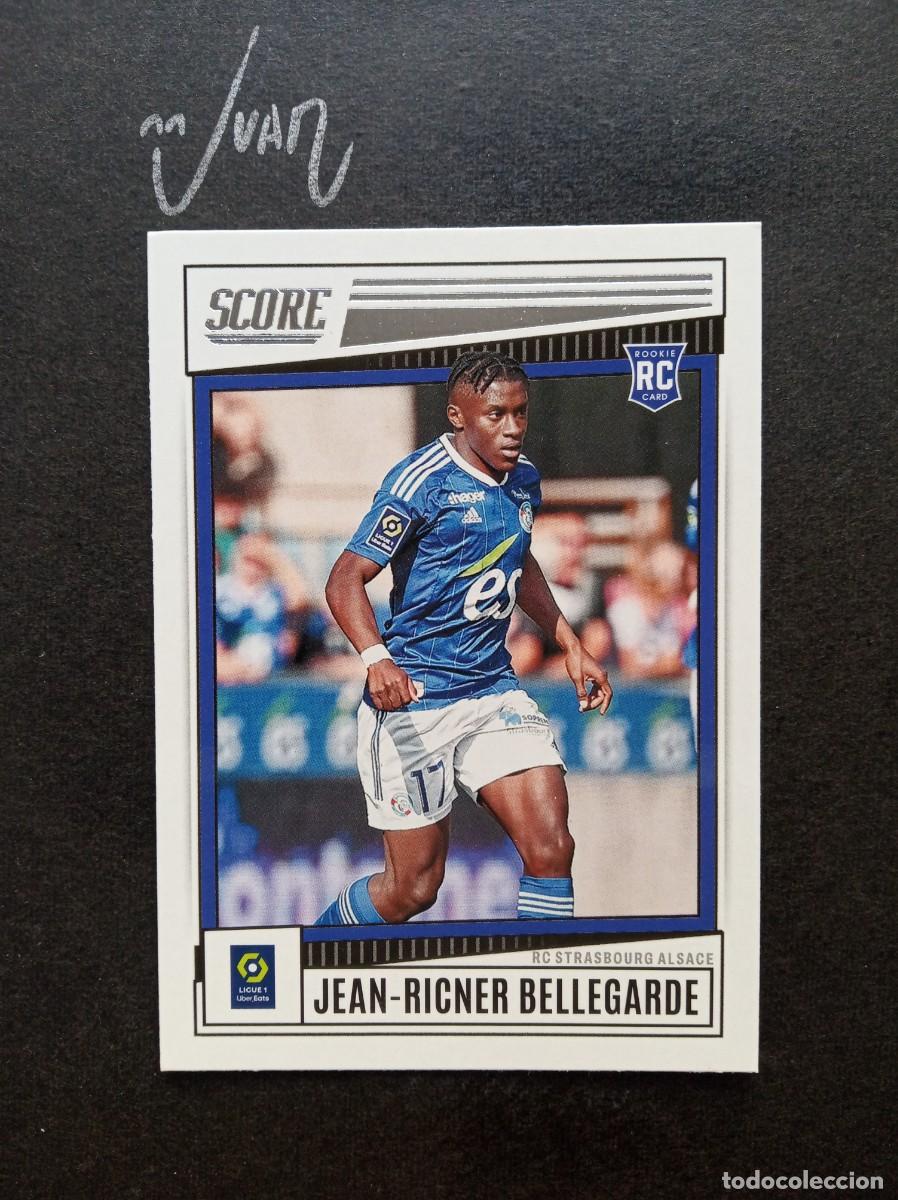 Cromos de F&uacute;tbol: N&ordm; 177 ROOKIE JEAN BELLEGARDE ESTRASBURGO ⚽ PANINI &reg; SCORE LIGUE 1 FRANCIA 2022 2023 22 23 NUEVO
