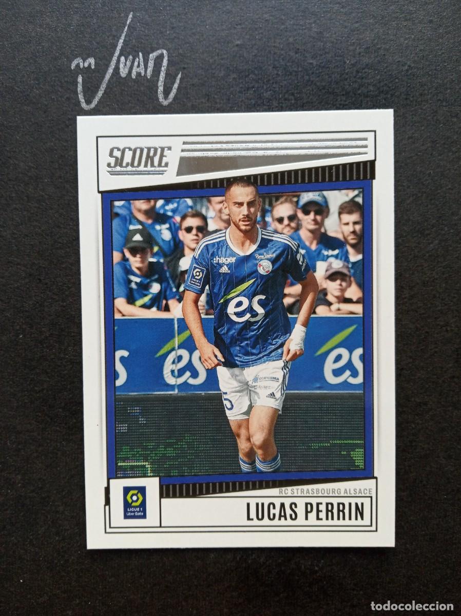 Cromos de F&uacute;tbol: N&ordm; 178 LUCAS PERRIN ESTRASBURGO ⚽ PANINI &reg; SCORE LIGUE 1 FRANCIA 2022 2023 22 23 NUEVO