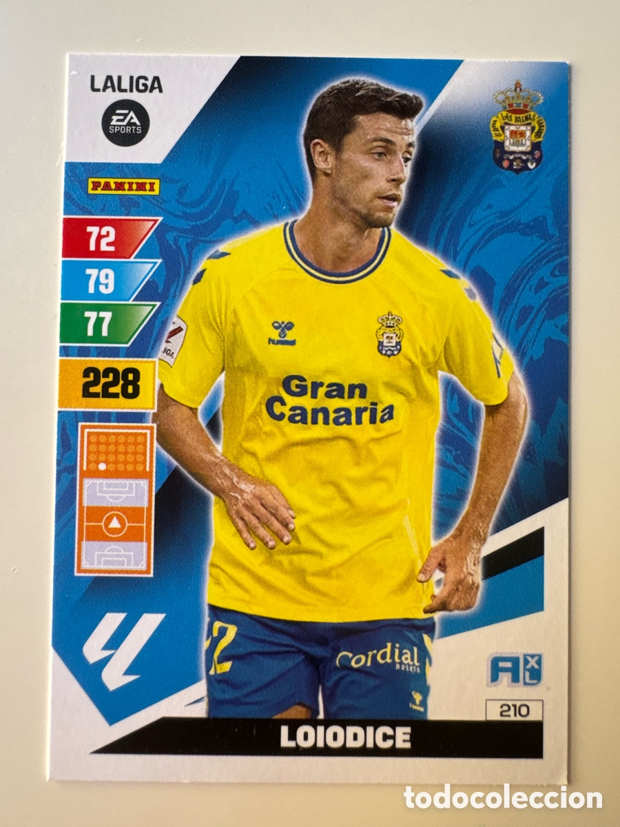 Cromos de Futebol: PANINI ADRENALYN XL La Liga 2023 2024 23 24 Enzo Loiodice UD Las Palmas N&ordm; 210