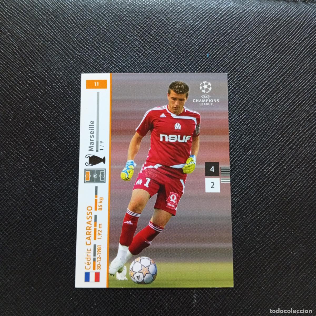 Cromos de F&uacute;tbol: 11 CARRASSO MARSELLA PANINI TRADING CARDS UEFA CHAMPIONS LEAGUE 2007 2008 - (MD2002-2) PG38