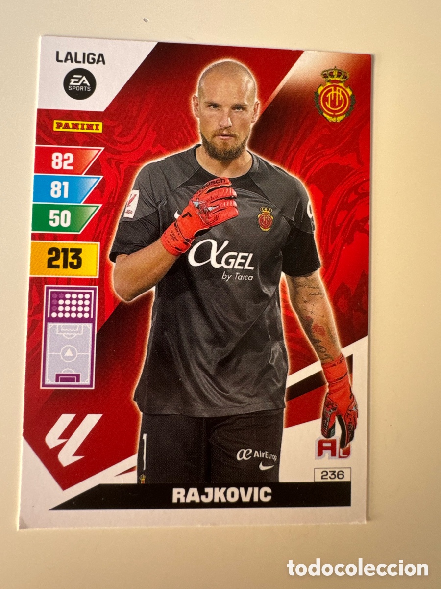 Cromos de Futebol: PANINI ADRENALYN XL La Liga 2023 2024 23 24 Predrag Rajković RCD Mallorca N&ordm; 236