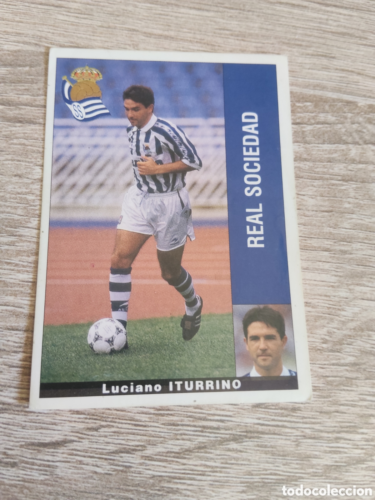 Football Stickers: Panini liga 1995 1996 95 96 Iturrino Real Sociedad