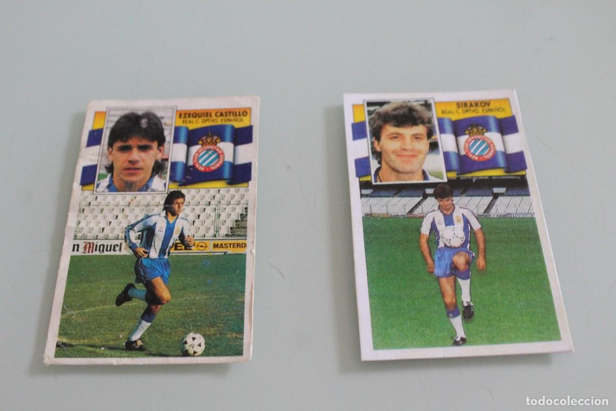 Football Stickers: ESTE 90 91 EZEQUIEL CASTILLO RECUPERADO DE &Aacute;LBUM + REGALO (LEER DESCRIPCI&Oacute;N ANUNCIO)