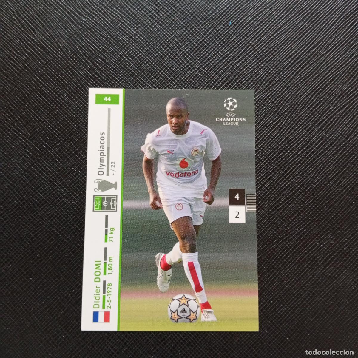 Cromos de F&uacute;tbol: 44 DOMI OLYMPIACOS PANINI TRADING CARDS UEFA CHAMPIONS LEAGUE 2007 2008 - (MD2002-2) PG38