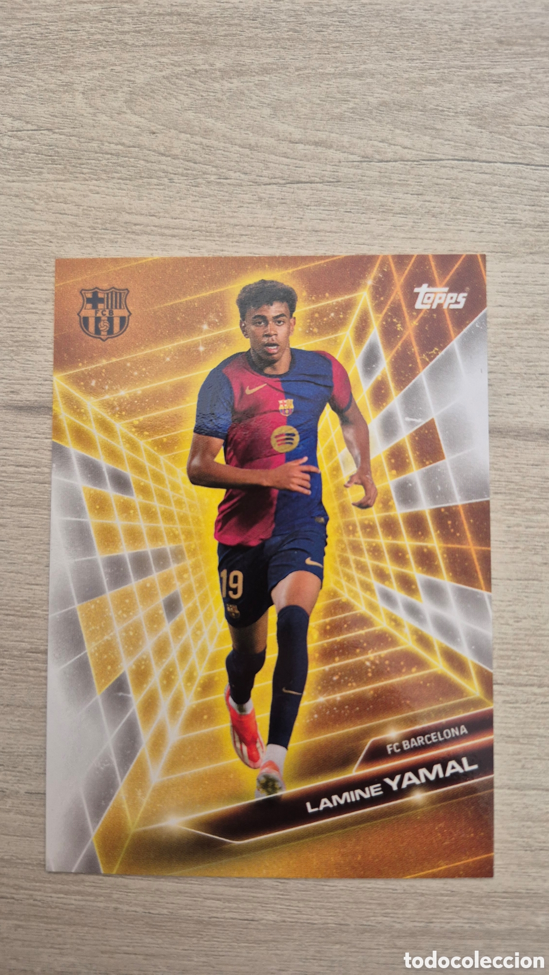 Cromos de F&uacute;tbol: Lamine Yamal Topps FC Fan Set 2024/25