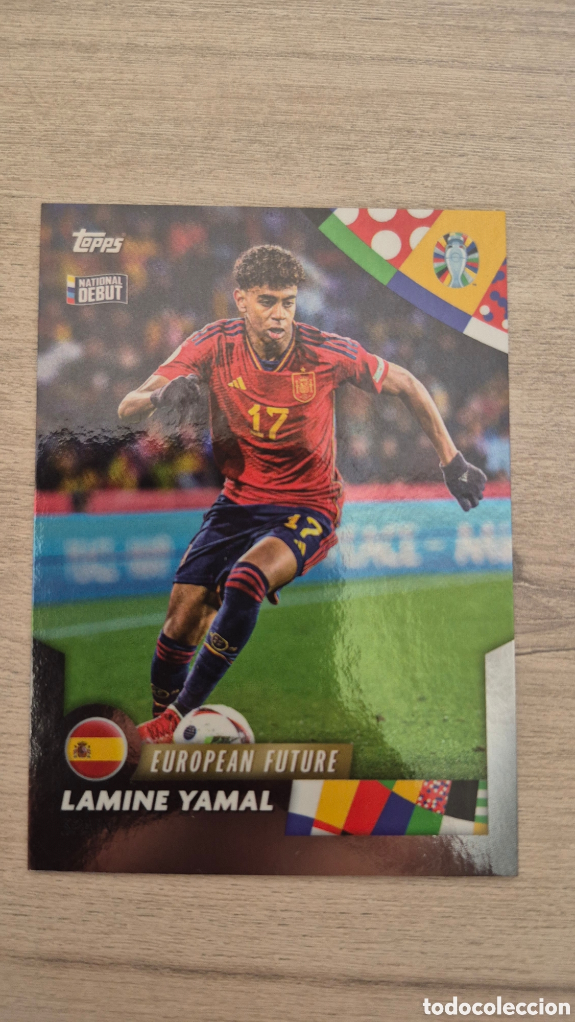 Cromos de F&uacute;tbol: Lamine Yamal Topps Mourinho Platinum Curated Set UEFA Euro 2024