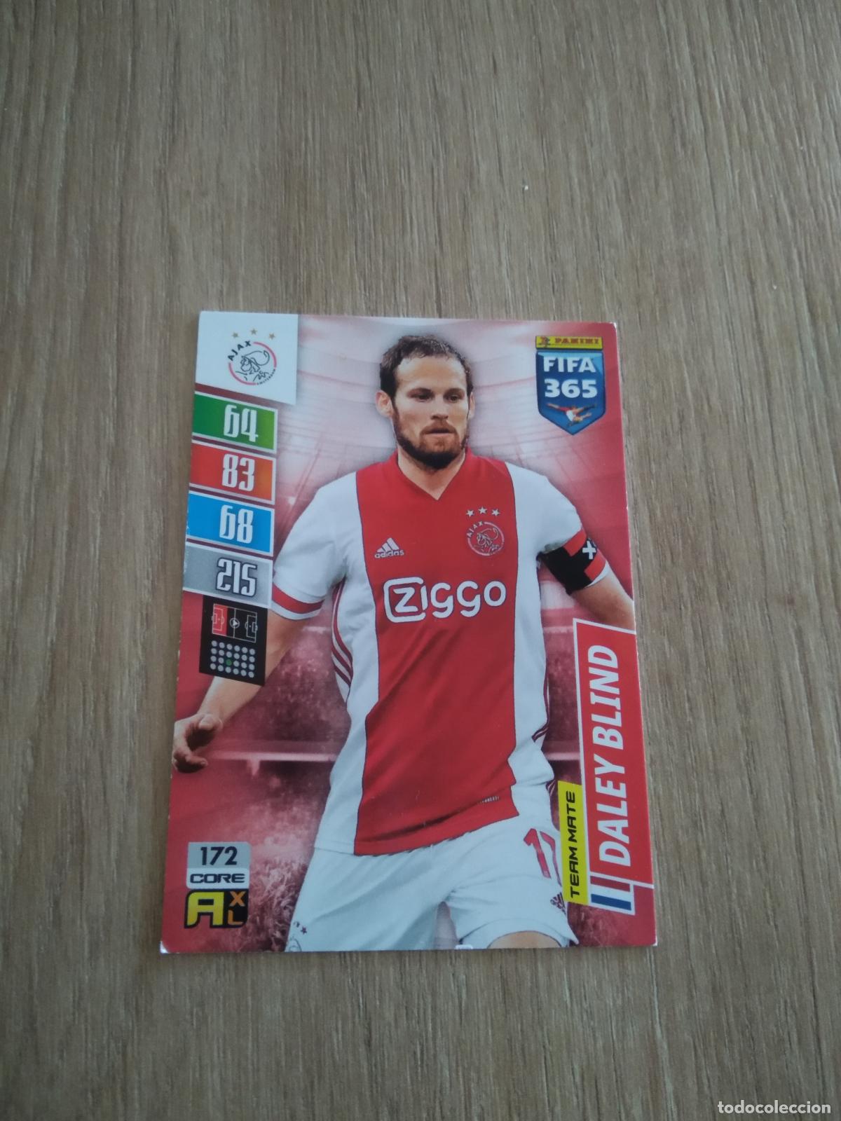 Cromos de F&uacute;tbol: 172 DALEY BLIND AJAX CROMO FUTBOL PANINI ADRENALYN 21-22 FIFA 365 2021-2022
