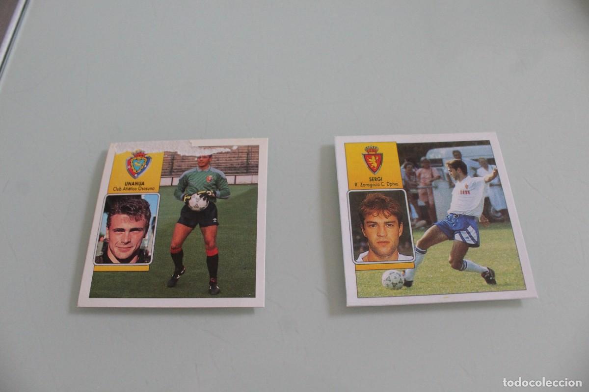 Cromos de F&uacute;tbol: ESTE 92 93 UNANUA RECUPERADO DE &Aacute;LBUM + REGALO (LEER DESCRIPCI&Oacute;N ANUNCIO)