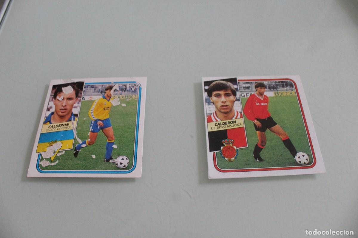 Cromos de F&uacute;tbol: ESTE 89 90 CALDER&Oacute;N BAJA RECUPERADO DE &Aacute;LBUM + REGALO (LEER DESCRIPCI&Oacute;N ANUNCIO)