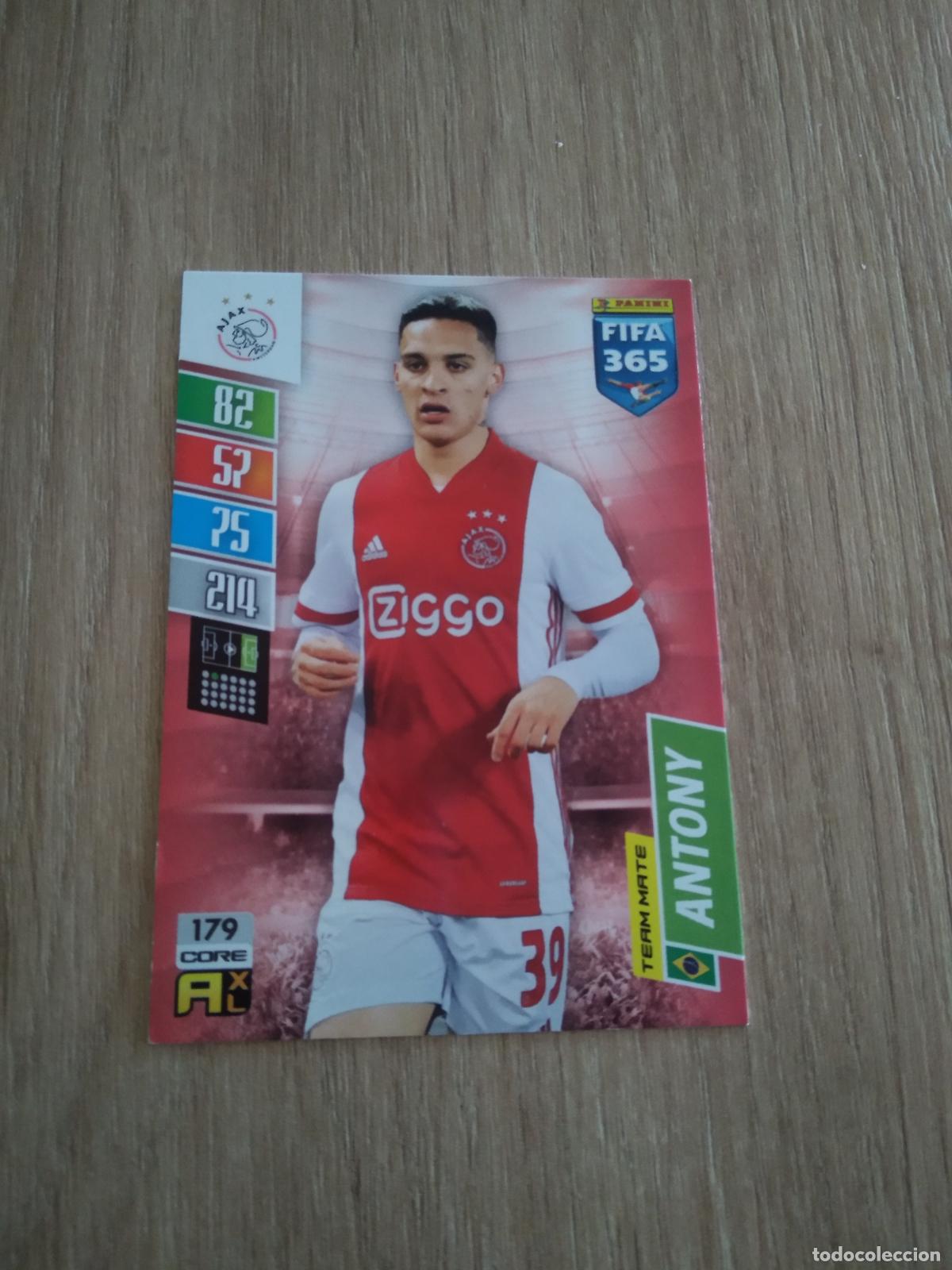 Fu&szlig;ball-Sticker: 179 ANTONY AJAX CROMO FUTBOL PANINI ADRENALYN 21-22 FIFA 365 2021-2022