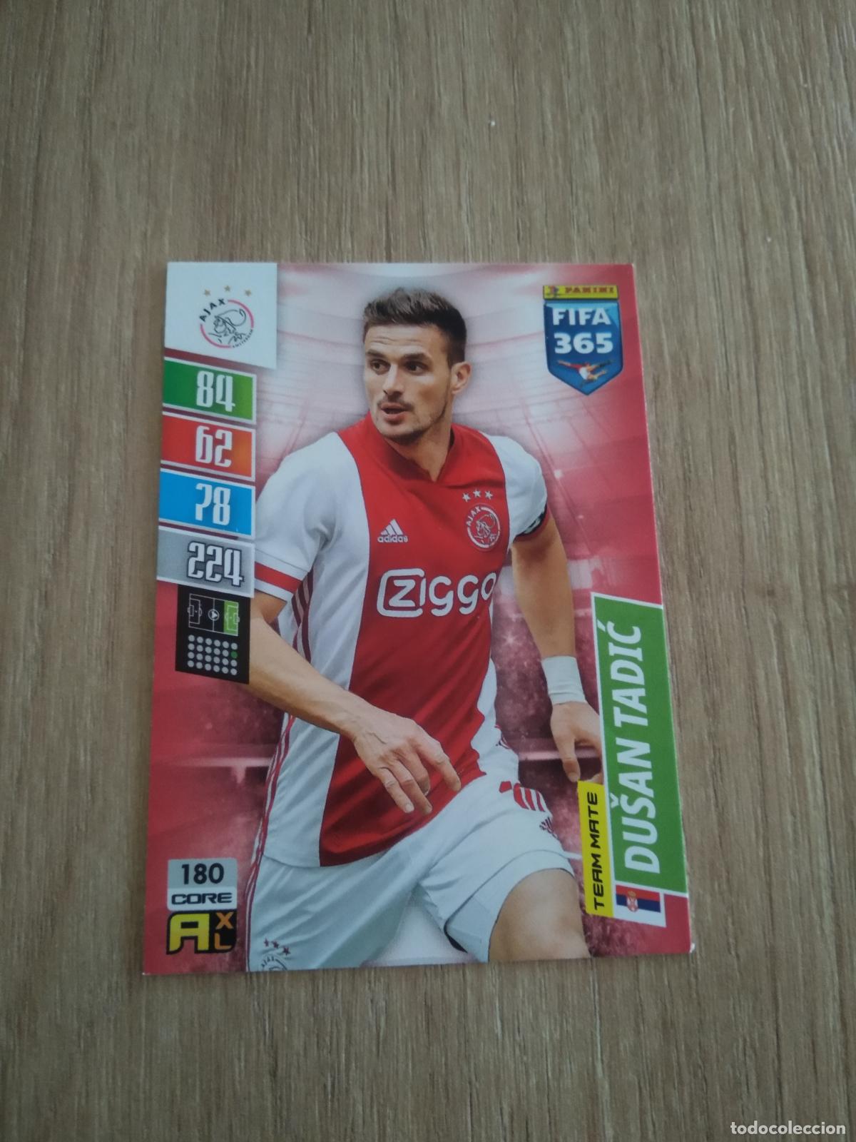 Fu&szlig;ball-Sticker: 180 DUSAN TADIC AJAX CROMO FUTBOL PANINI ADRENALYN 21-22 FIFA 365 2021-2022