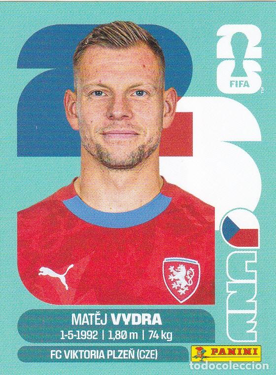 Cromos de F&uacute;tbol: FIFA WORLD CUP 2026 * MATEJ VYDRA N&ordm; 15 * DE CHEQUIA - NUEVO DE SOBRE (A-18)