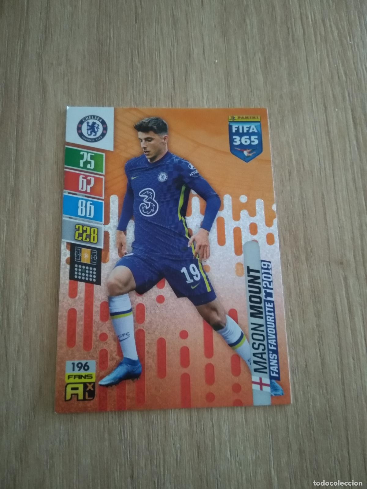 Cromos de F&uacute;tbol: 196 MASON MOUNT CHELSEA CROMO FUTBOL PANINI ADRENALYN 21-22 FIFA 365 2021-2022