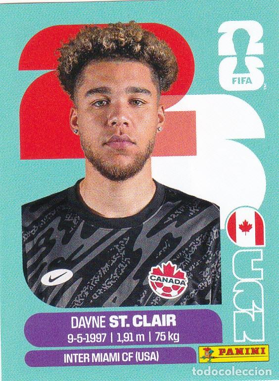 Cromos de Futebol: FIFA WORLD CUP 2026 * ST. CLAIR N&ordm; 2 * DE CANADA - NUEVO DE SOBRE (A-18)