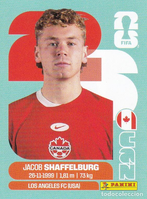 Cromos de Futebol: FIFA WORLD CUP 2026 * JACOB SHAFFELBURG N&ordm; 14 * DE CANADA - NUEVO DE SOBRE (A-18)