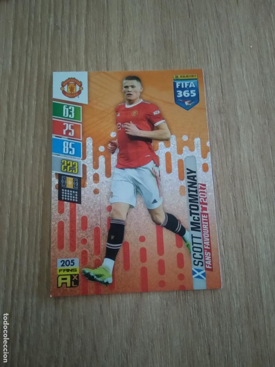Cromos de Futebol: 205 MCTOMINAY MANCHESTER UNITED CROMO FUTBOL PANINI ADRENALYN 21-22 FIFA 365 2021-2022