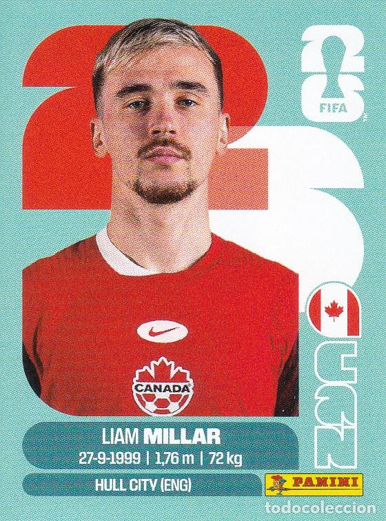 Cromos de F&uacute;tbol: FIFA WORLD CUP 2026 * LIAM MILLAR N&ordm; 18 * DE CANADA - NUEVO DE SOBRE (A-18)