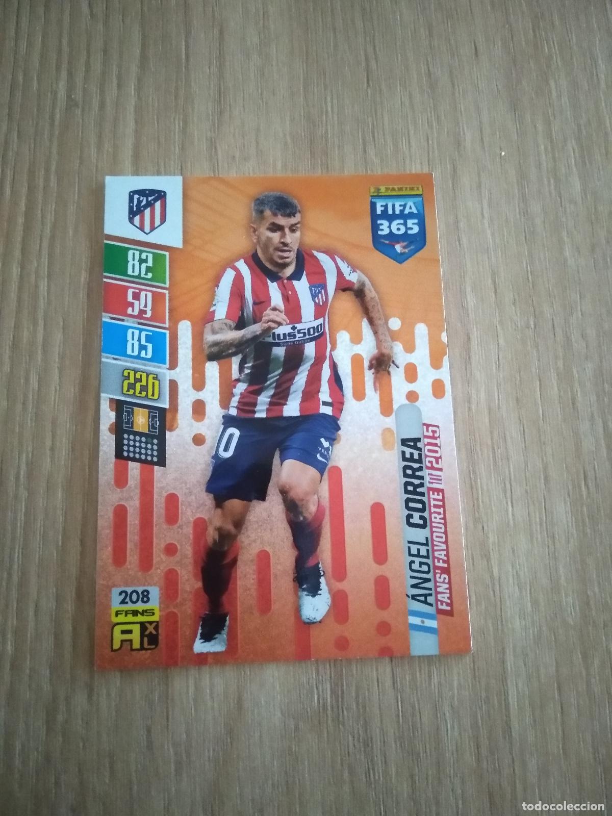 Cromos de F&uacute;tbol: 208 CORREA ATLETICO DE MADRID CROMO FUTBOL PANINI ADRENALYN 21-22 FIFA 365 2021-2022