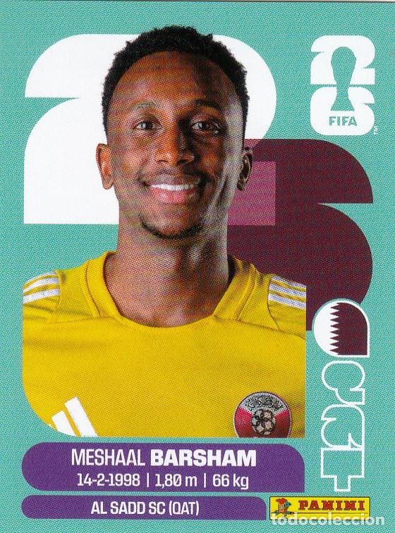 Cromos de F&uacute;tbol: FIFA WORLD CUP 2026 * BARSHAM N&ordm; 2 * DE QATAR - NUEVO DE SOBRE (A-18)