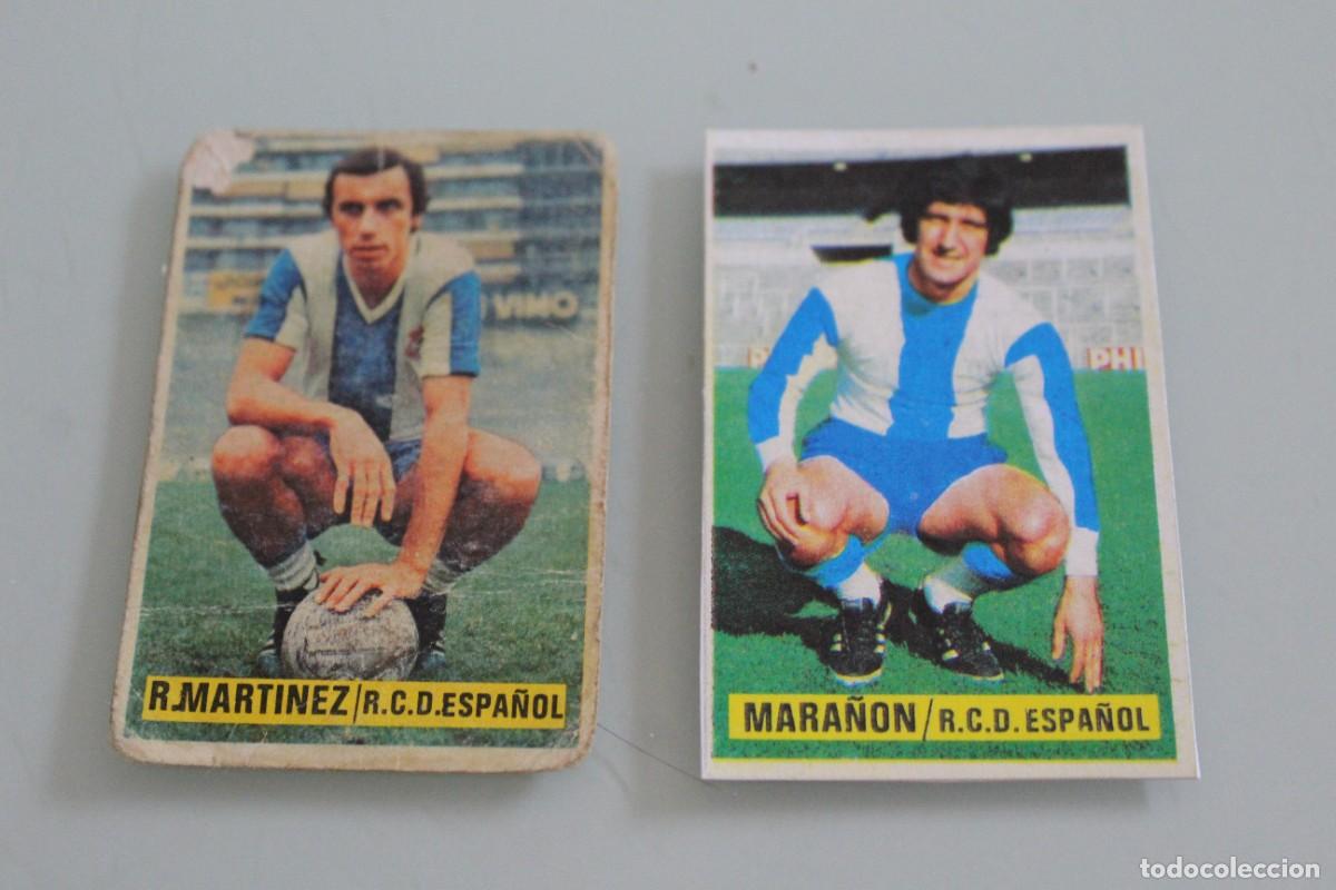 Cromos de F&uacute;tbol: ESTE 74 75 R.MART&Iacute;NEZ BAJA RECUPERADO DE &Aacute;LBUM + REGALO (LEER DESCRIPCI&Oacute;N ANUNCIO)