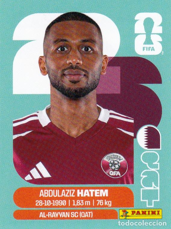 Cromos de F&uacute;tbol: FIFA WORLD CUP 2026 * HATEM N&ordm; 15 * DE QATAR - NUEVO DE SOBRE (A-18)