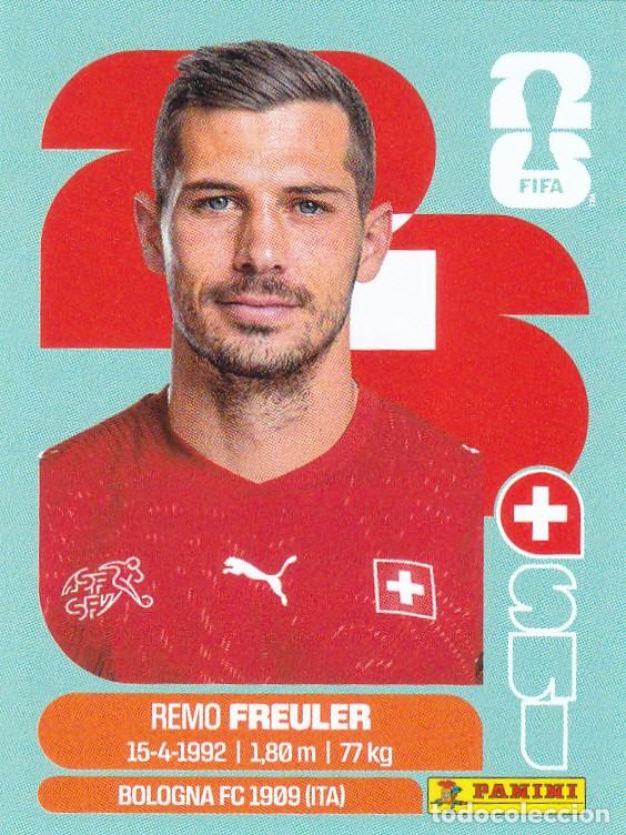 Cromos de F&uacute;tbol: FIFA WORLD CUP 2026 * FREULER N&ordm; 11 * DE SUIZA - NUEVO DE SOBRE (A-18)