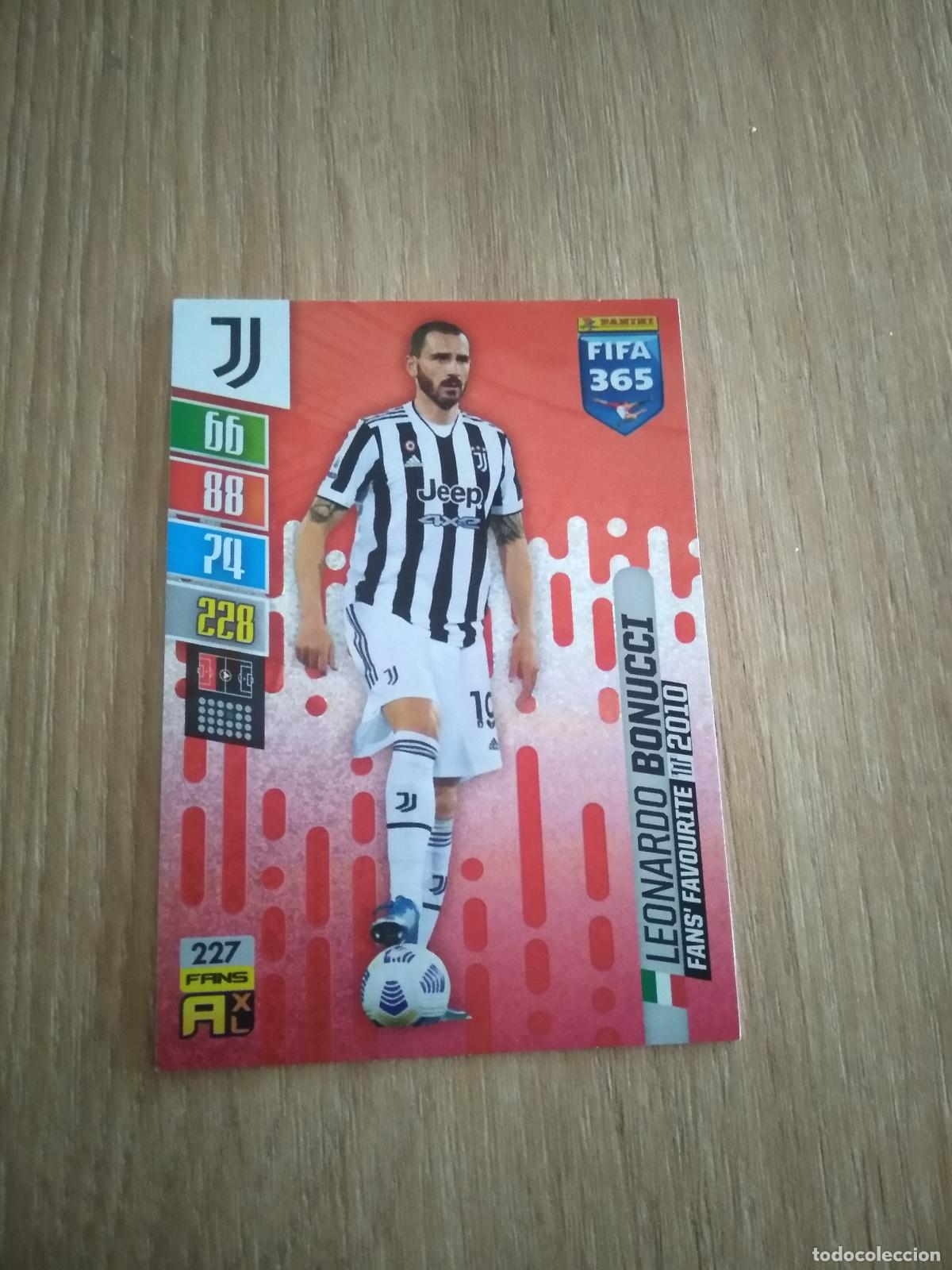 Cromos de F&uacute;tbol: 227 BONUCCI JUVENTUS TURIN CROMO FUTBOL PANINI ADRENALYN 21-22 FIFA 365 2021-2022