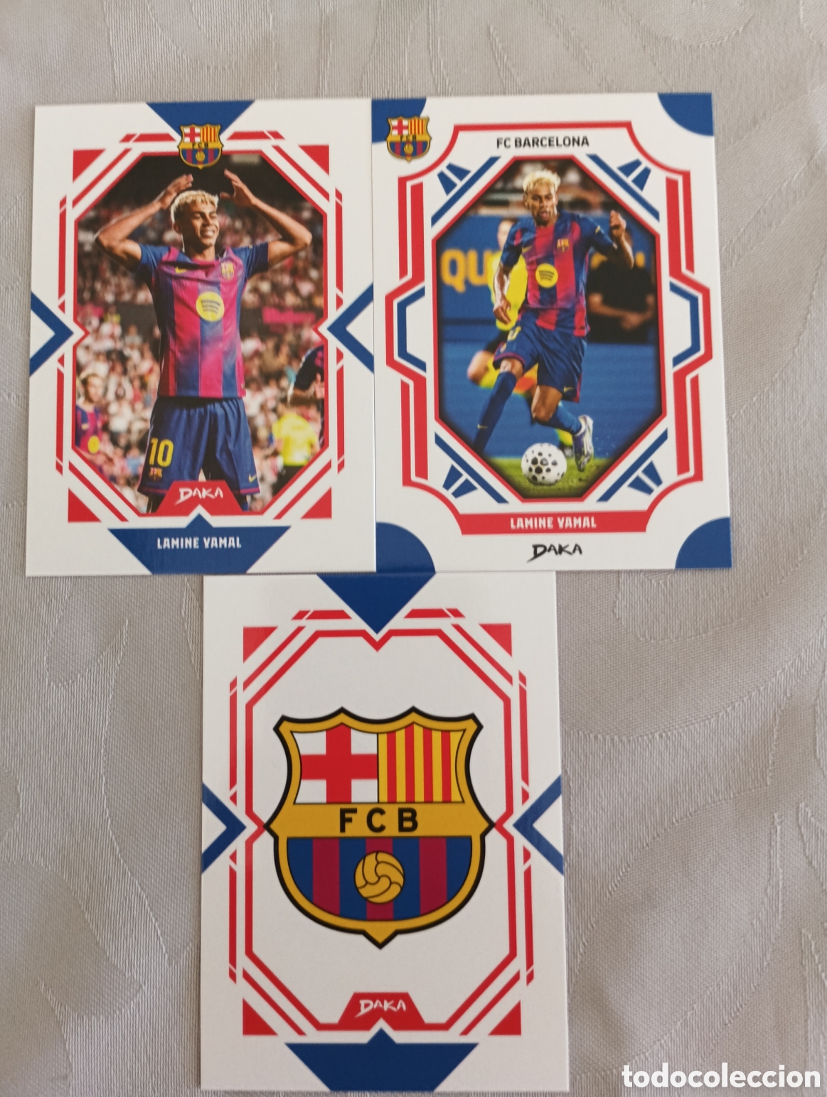 Football Stickers: Lote cartas lam&iacute;ne yamal FC Barcelona