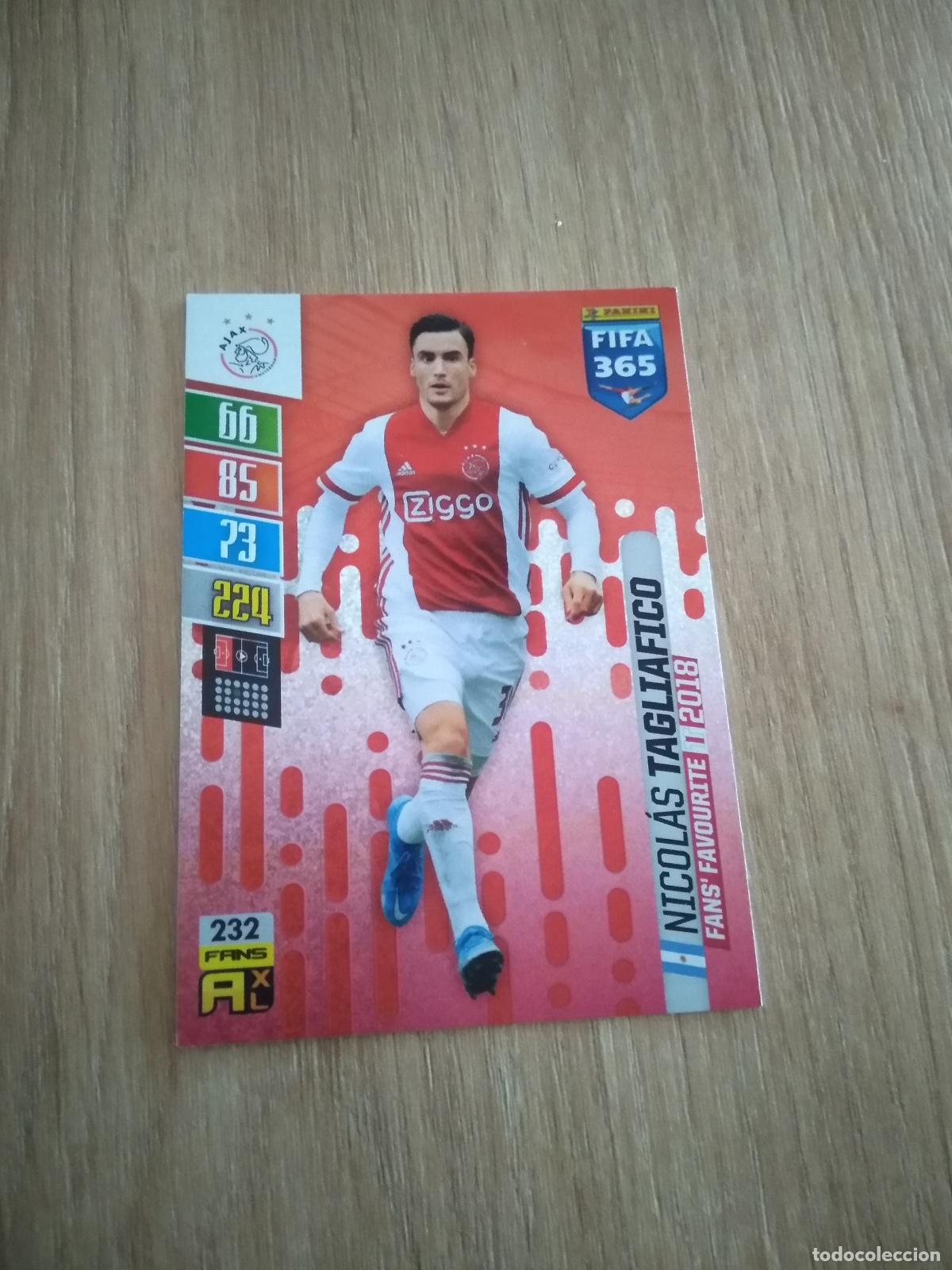 Cromos de F&uacute;tbol: 232 TAGLIAFICO AJAX CROMO FUTBOL PANINI ADRENALYN 21-22 FIFA 365 2021-2022