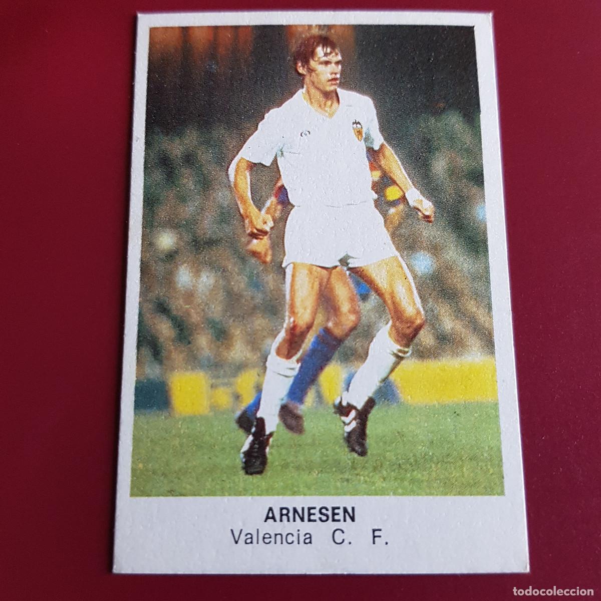 Cromos de F&uacute;tbol: CROPAN - CROMOS CANO - FUTBOL 1983 1984 - 83 84 - VALENCIA - ARNESEN - NUNCA PEGADO