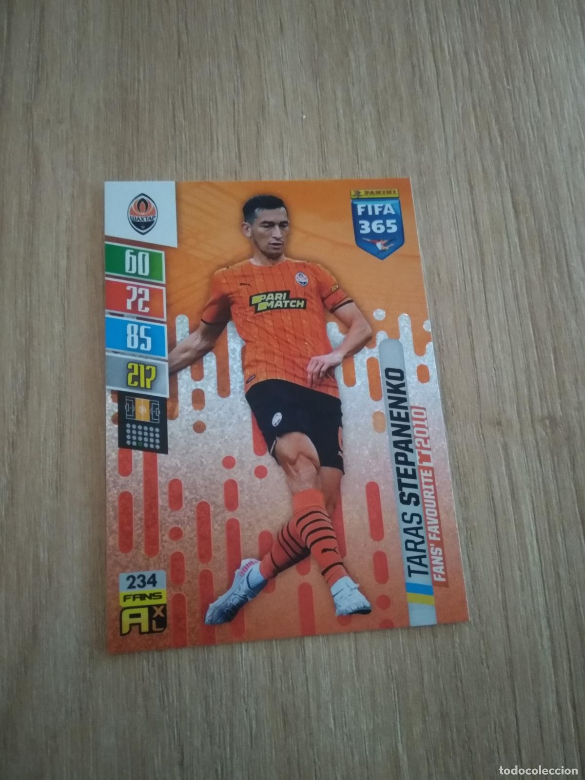 Cromos de F&uacute;tbol: 234 STEPANENKO SHAKHTAR DONETSK CROMO FUTBOL PANINI ADRENALYN 21-22 FIFA 365 2021-2022