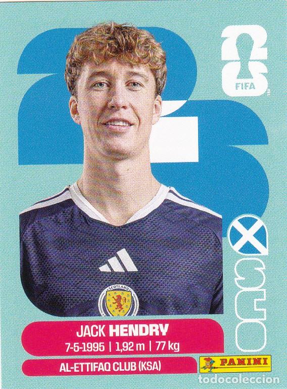 Cromos de F&uacute;tbol: FIFA WORLD CUP 2026 * HENDRY N&ordm; 3 * DE ESCOCIA - NUEVO DE SOBRE (A-18)