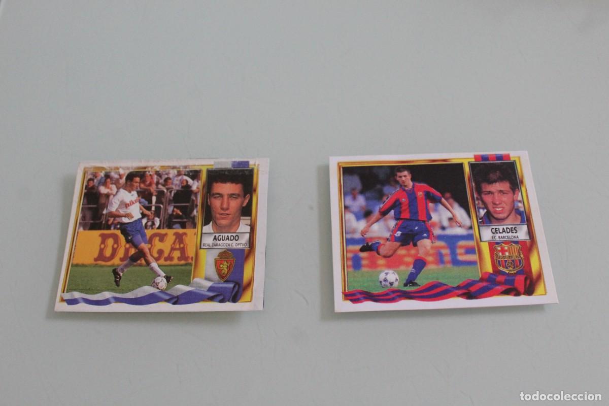 Cromos de F&uacute;tbol: ESTE 95 96 AGUADO RECUPERADO DE &Aacute;LBUM + REGALO (LEER DESCRIPCI&Oacute;N ANUNCIO)