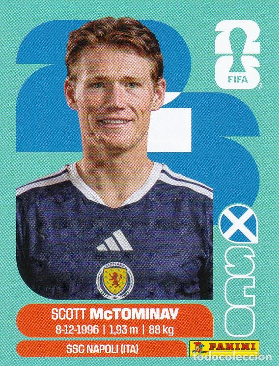 Cromos de F&uacute;tbol: FIFA WORLD CUP 2026 * McTOMINAY N&ordm; 11 * DE ESCOCIA - NUEVO DE SOBRE (A-18)