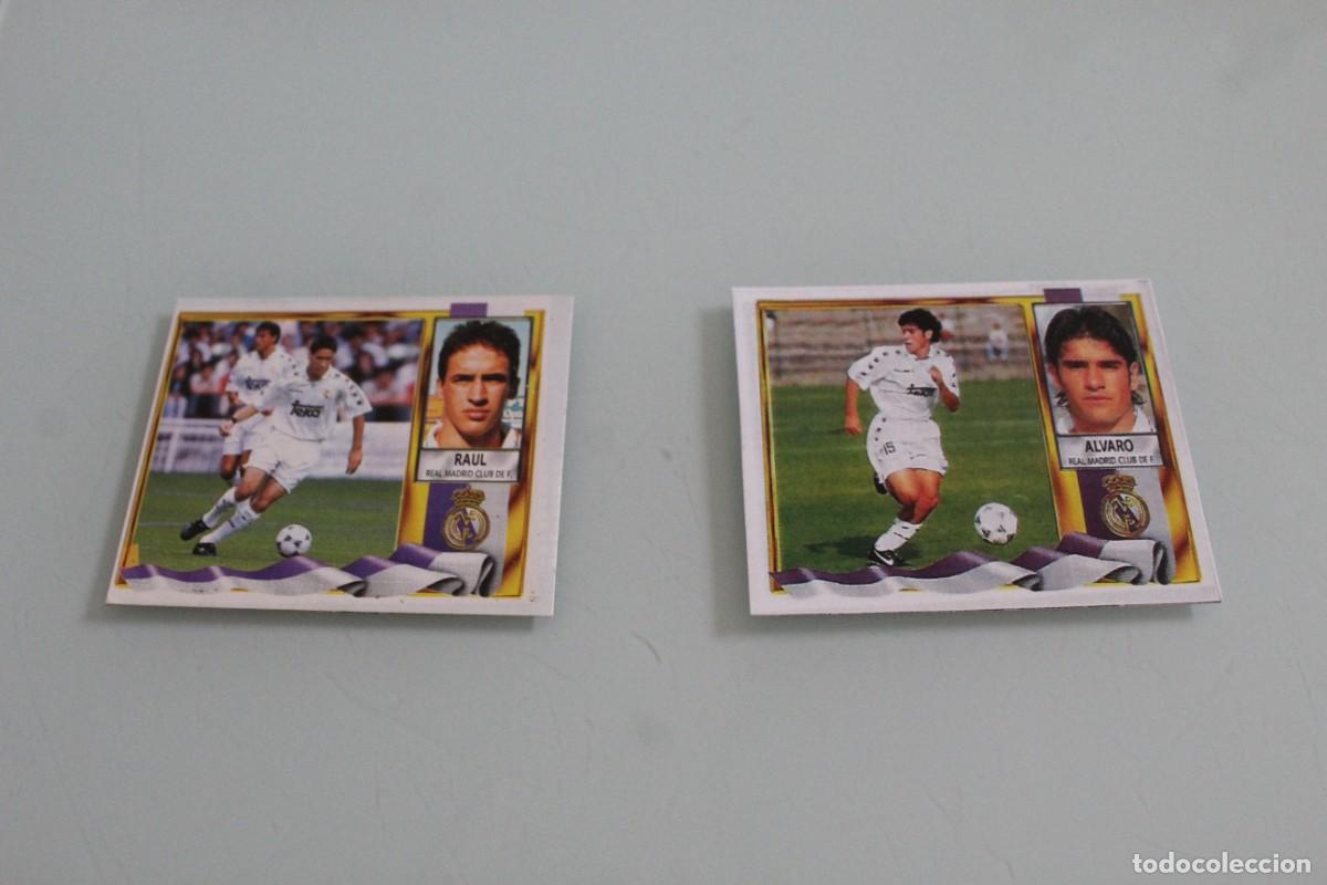 Cromos de F&uacute;tbol: ESTE 95 96 RA&Uacute;L RECUPERADO DE &Aacute;LBUM + REGALO (LEER DESCRIPCI&Oacute;N ANUNCIO)