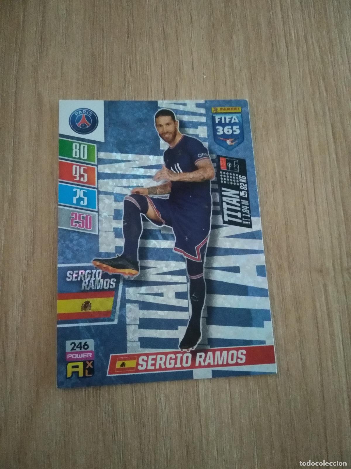 Cromos de F&uacute;tbol: 246 RAMOS PARIS SAINT GERMAIN CROMO FUTBOL PANINI ADRENALYN 21-22 FIFA 365 2021-2022
